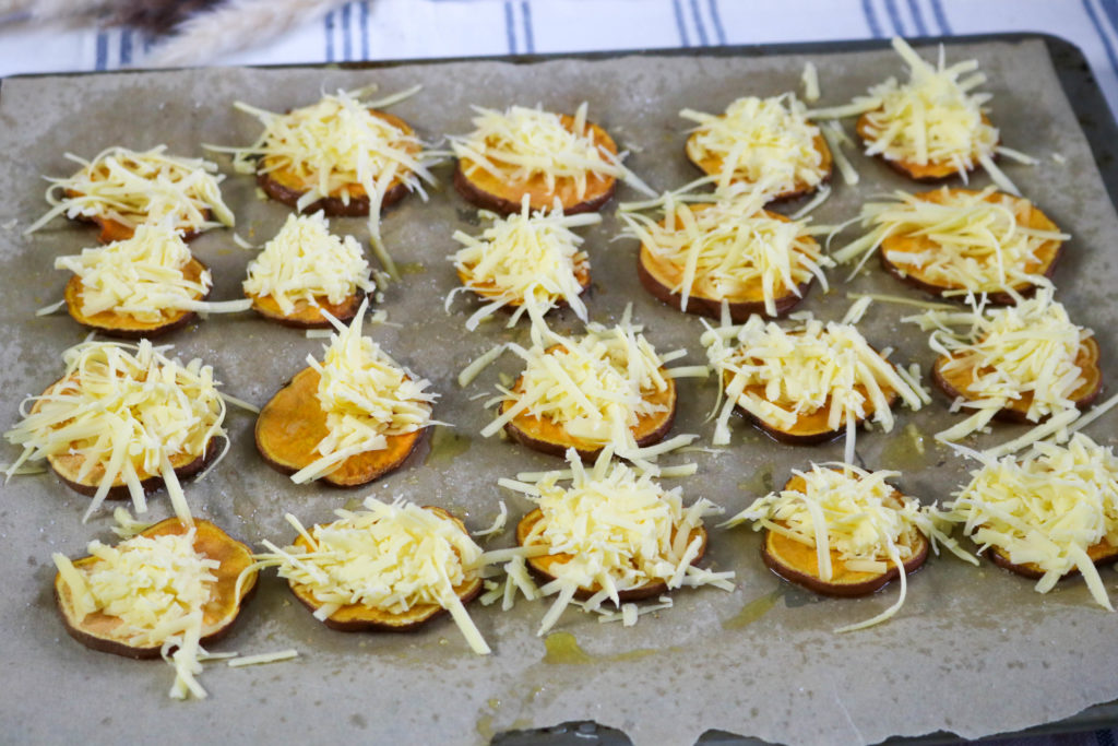 Add Cheese on Potatoes