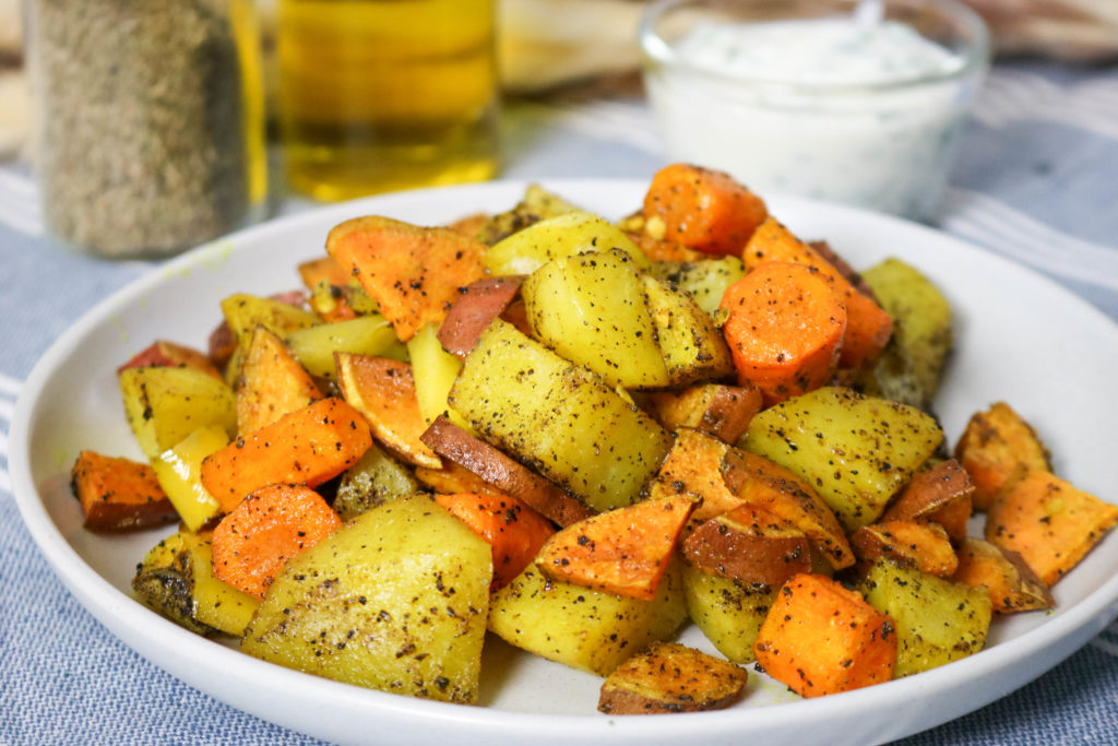 Coconut Oil Roasted Vegetables With Indian Spices