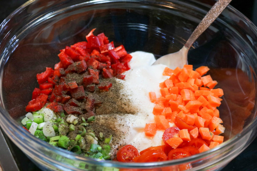 Mix Ingredients in Large Bowl