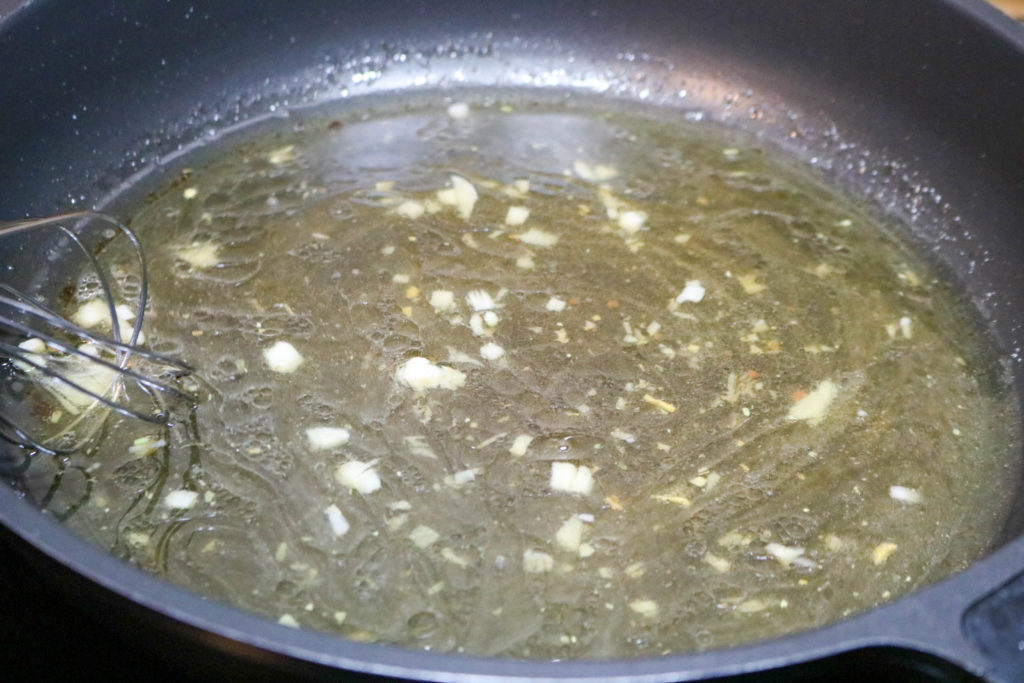 Cook Remaining Garlic