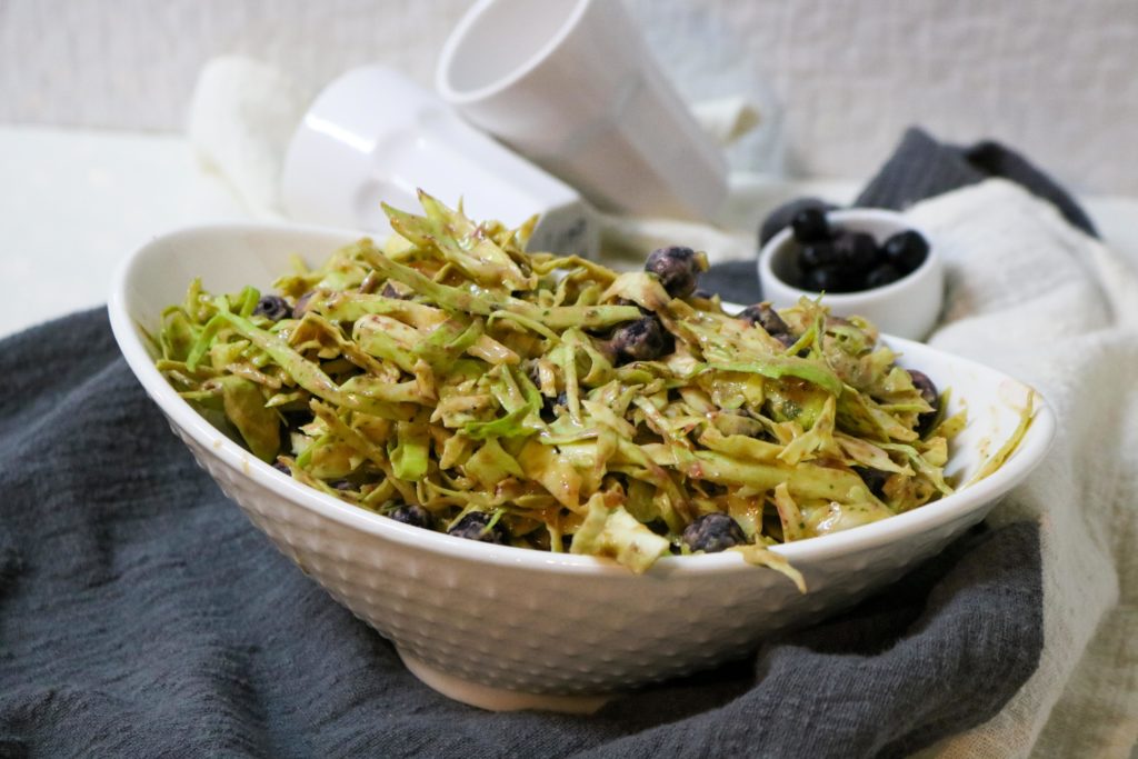 Blueberry Chipotle Coleslaw Recipe