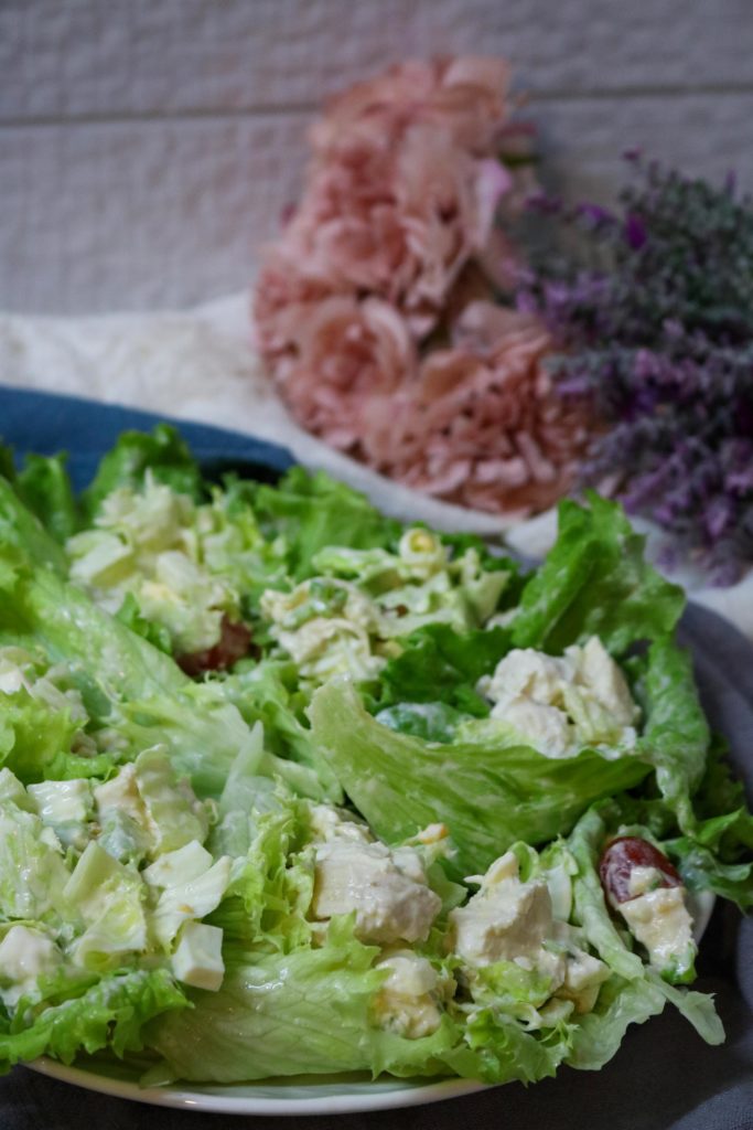 Turkey Cobb Salad Lettuce Wraps 3