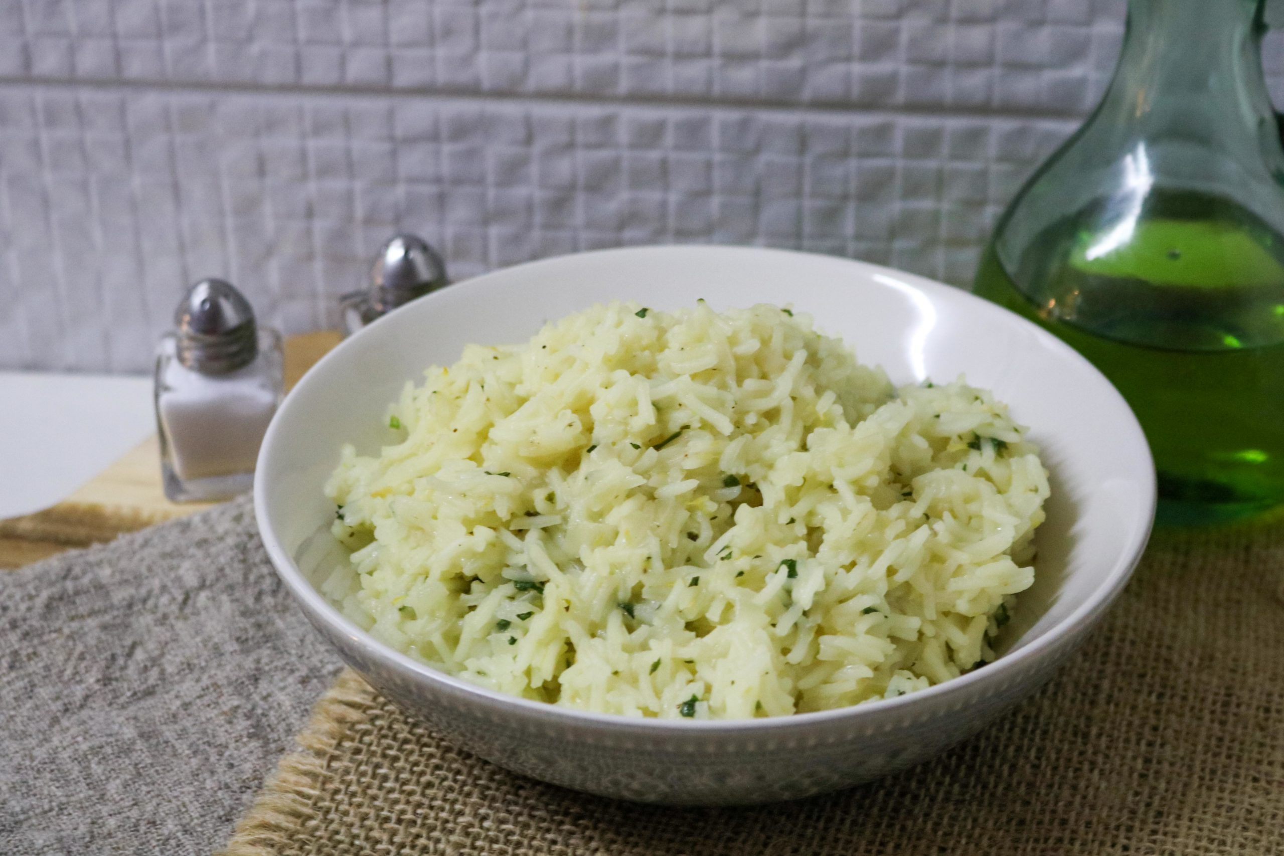 Lemon Rice Pilaf and Fresh Mint Recipe